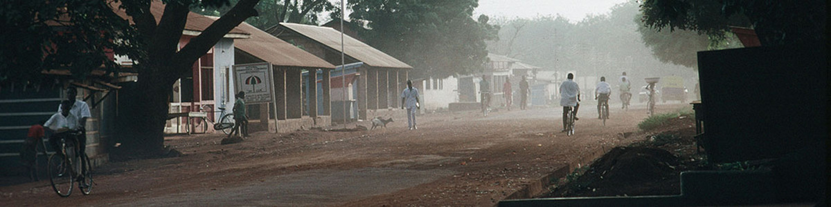 Early morning scene, Tamale, Ghana